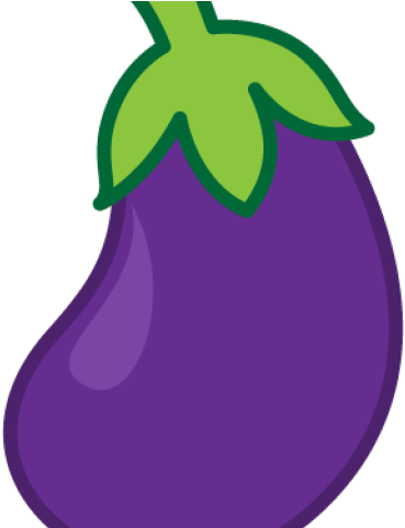 Cartoon Eggplant Graphic