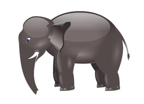 Cartoon Elephant Illustration