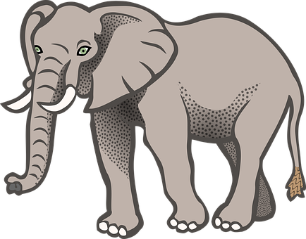 Cartoon Elephant Illustration