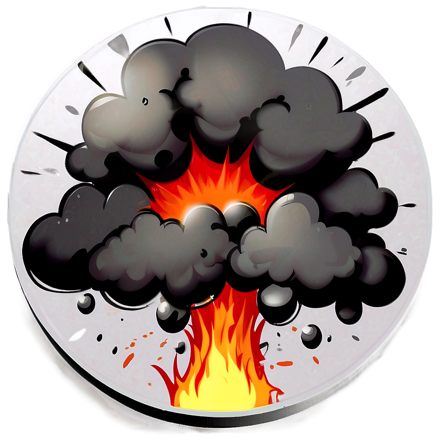 Cartoon Explosion Icon Png Xgg31