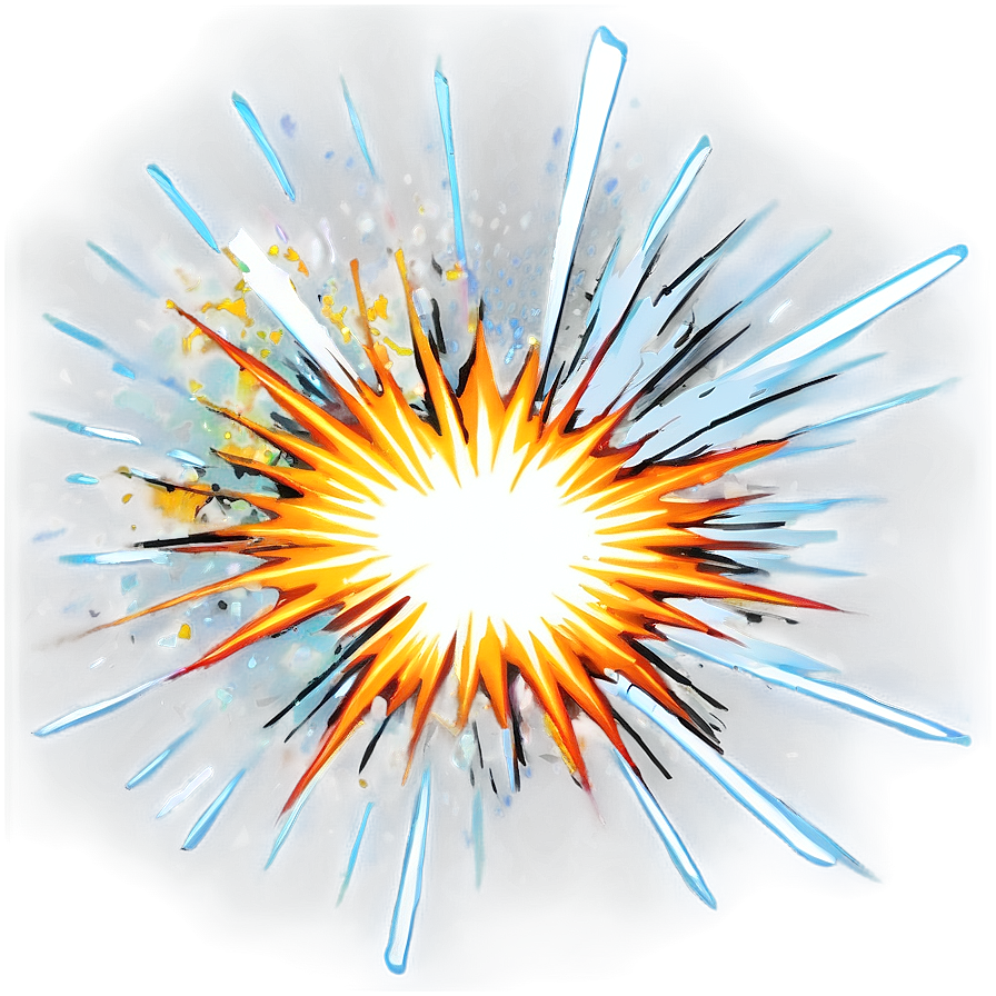 Cartoon Explosion Outline Png 45