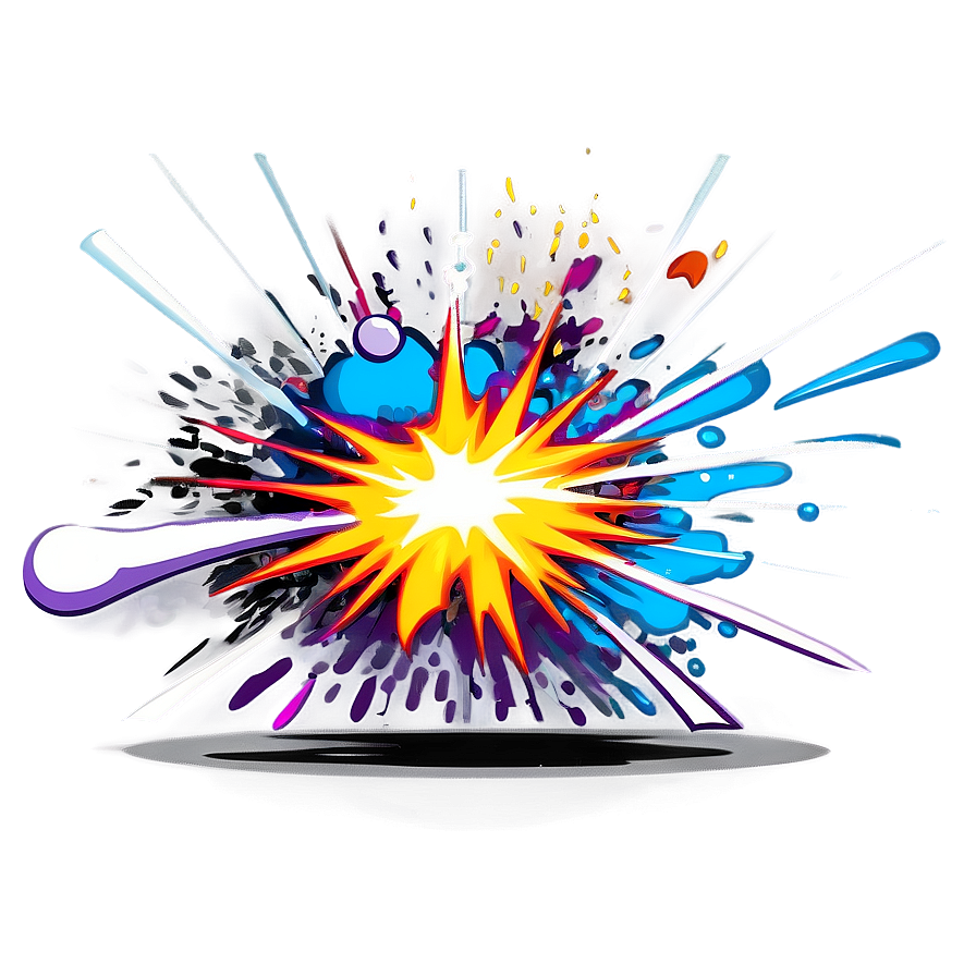 Cartoon Explosion Sound Effect Png 64