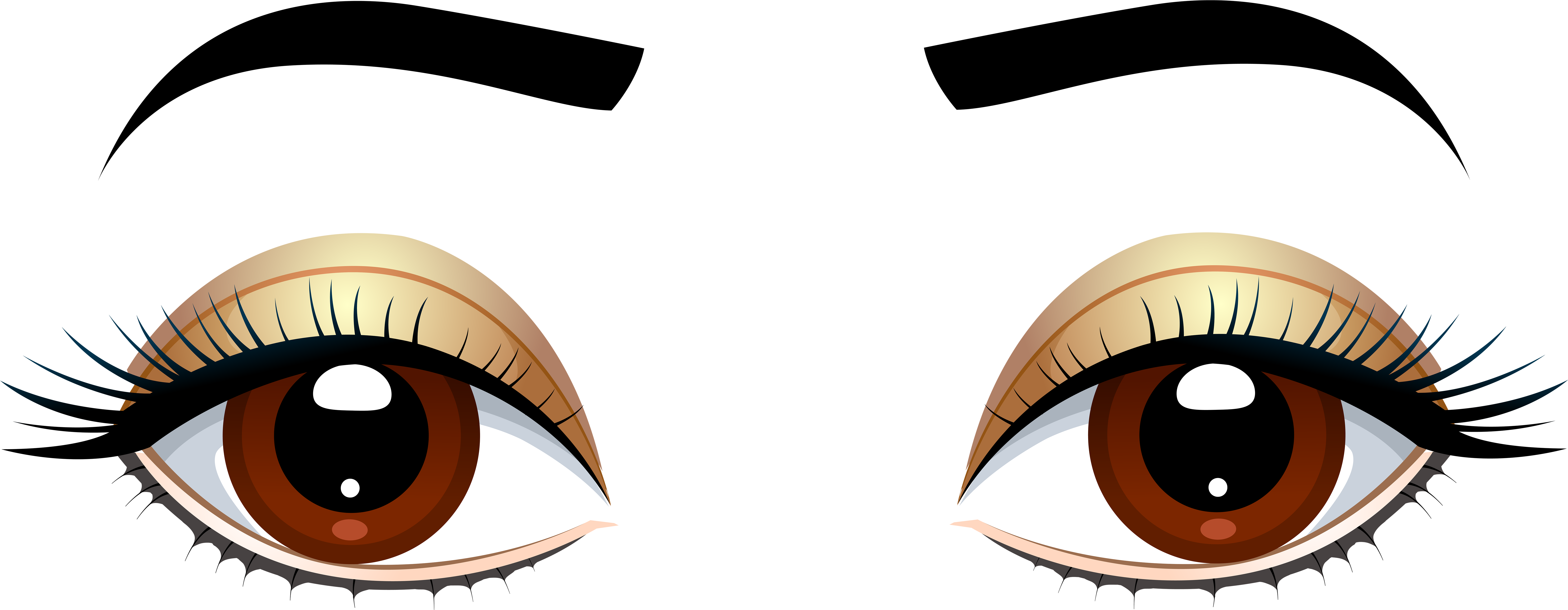 Cartoon Eyes Clipart