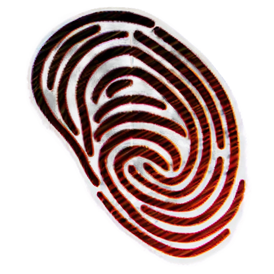 Cartoon Fingerprint Drawing Png 05242024