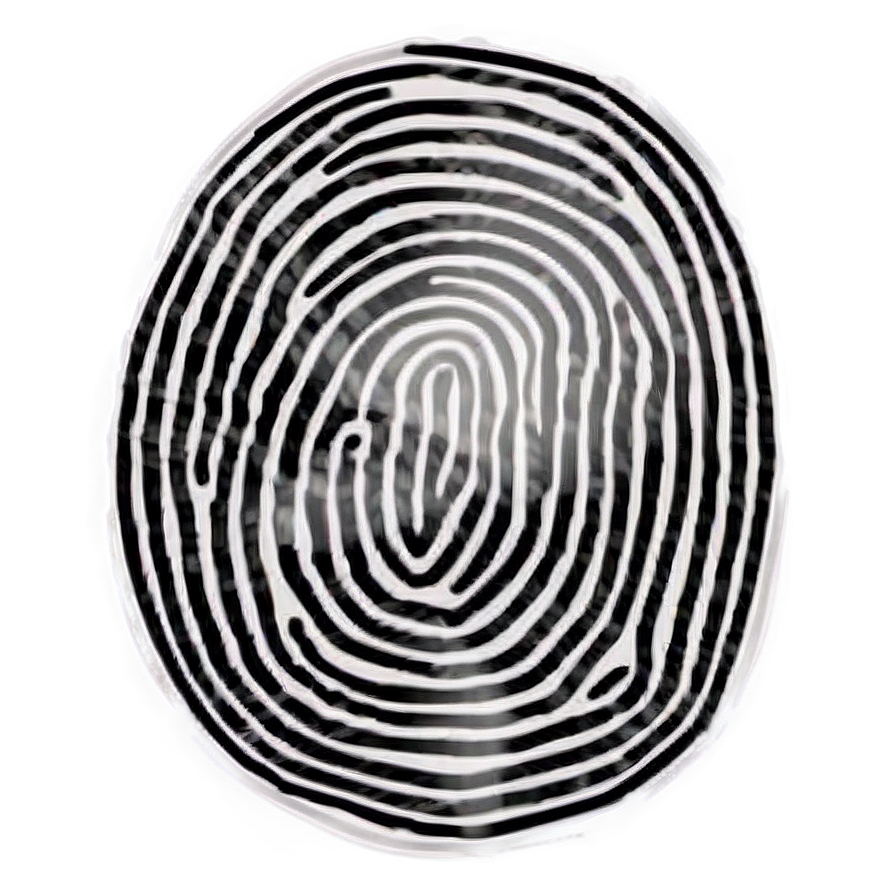 Cartoon Fingerprint Drawing Png Dpu13