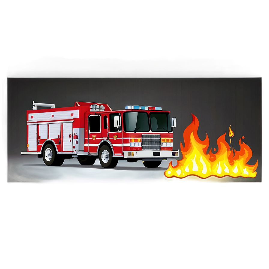 Cartoon Fire Department Png 06212024