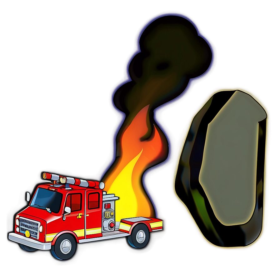 Cartoon Fire Department Png Nmj