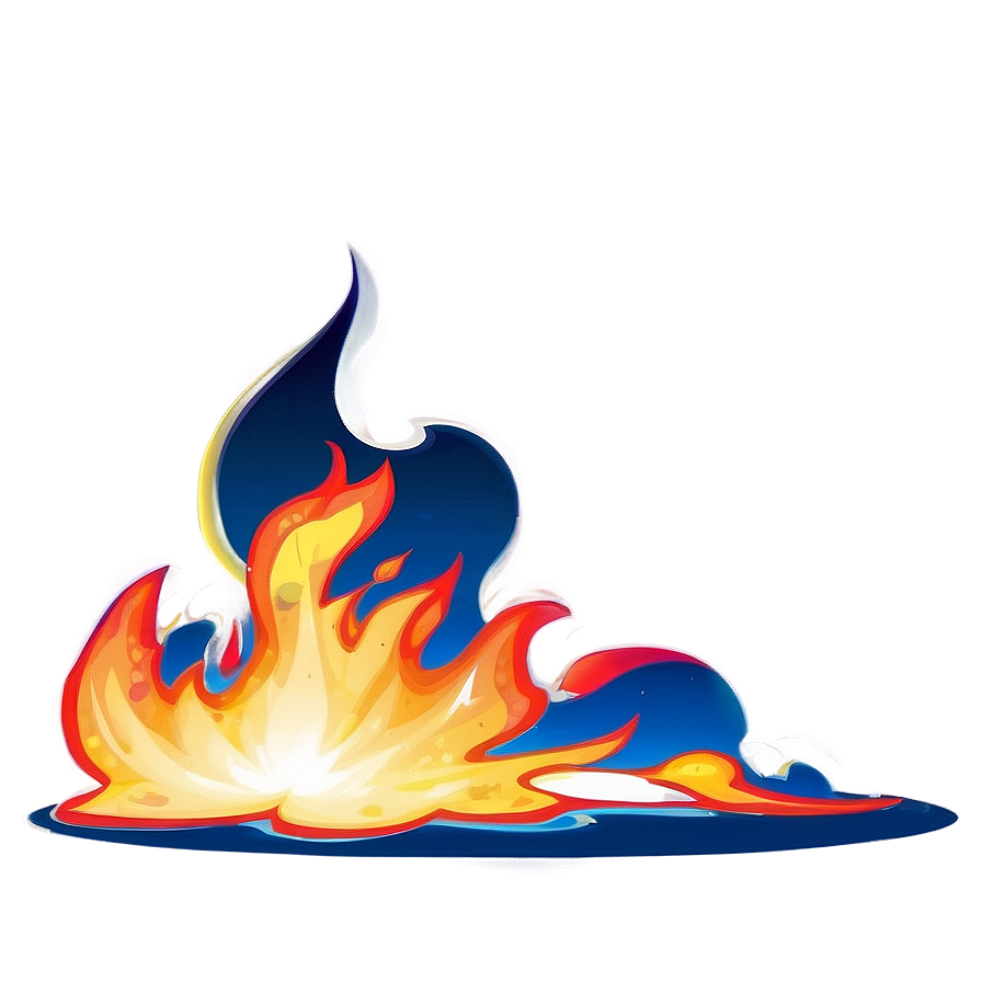 Cartoon Fire Effect Png 42