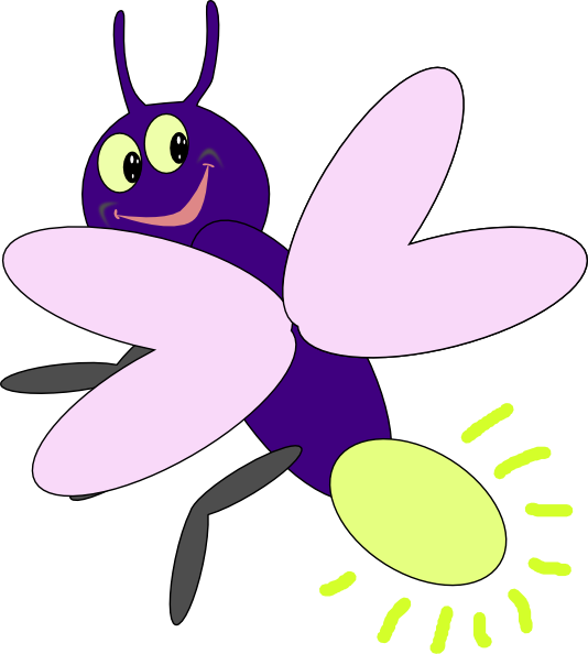 Cartoon Firefly Illustration