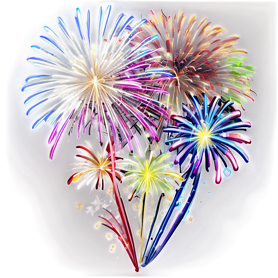 Cartoon Fireworks Png 29