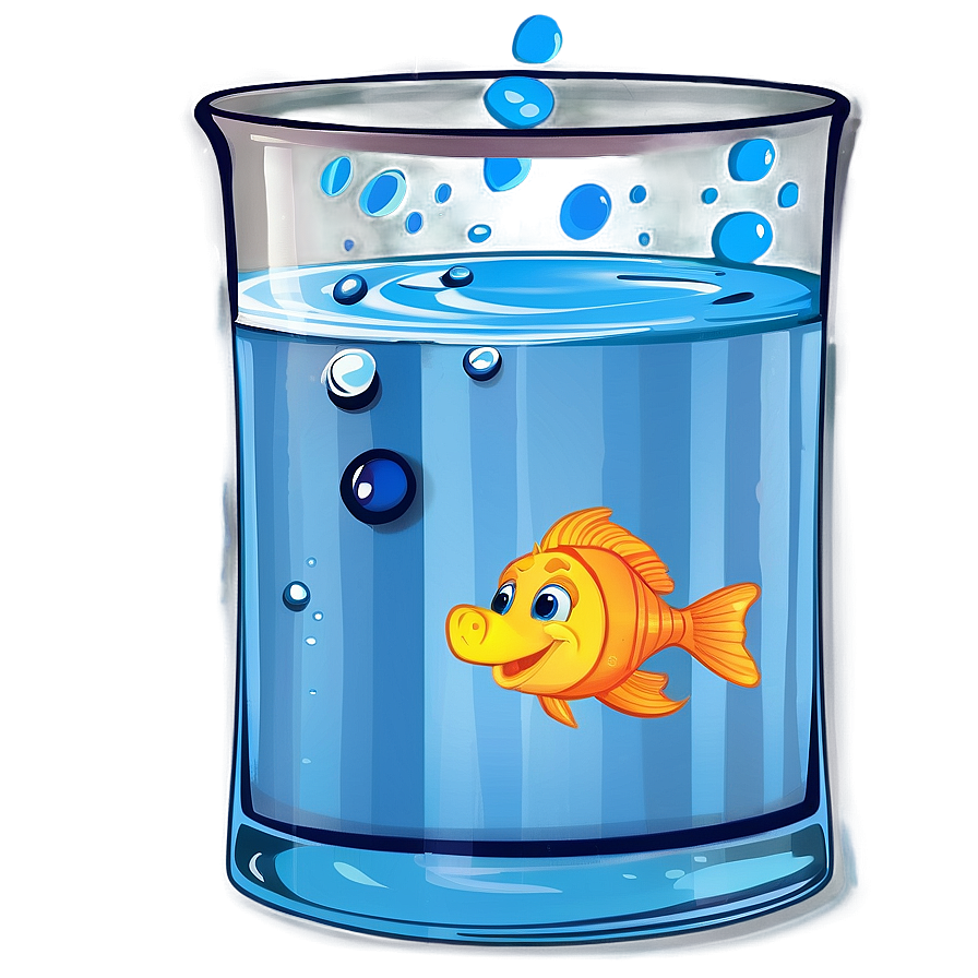 Cartoon Fish In Water Png 45