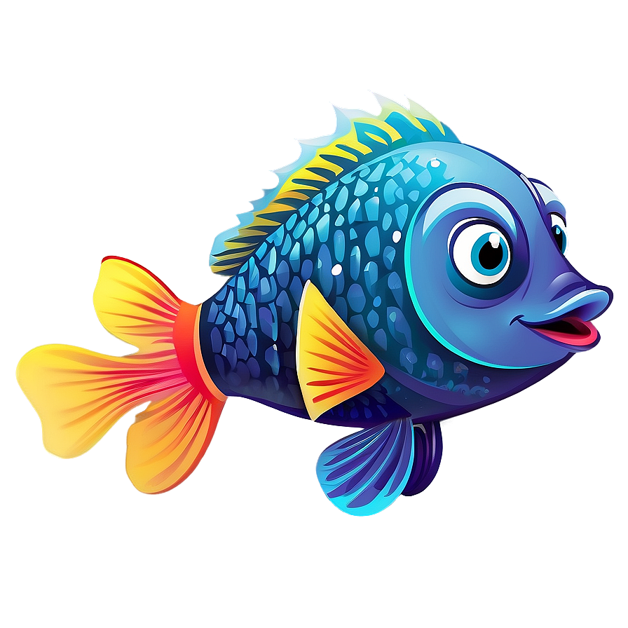 Cartoon Fish Transparent Png Wcl