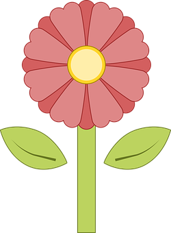 Cartoon Flower Illustration