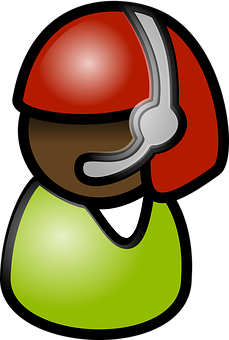 Cartoon Football Player Icon