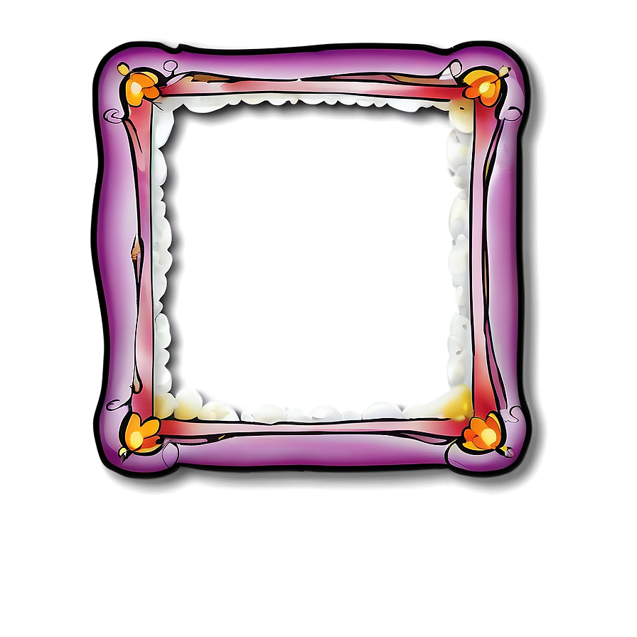 Cartoon Frame Border Png 16