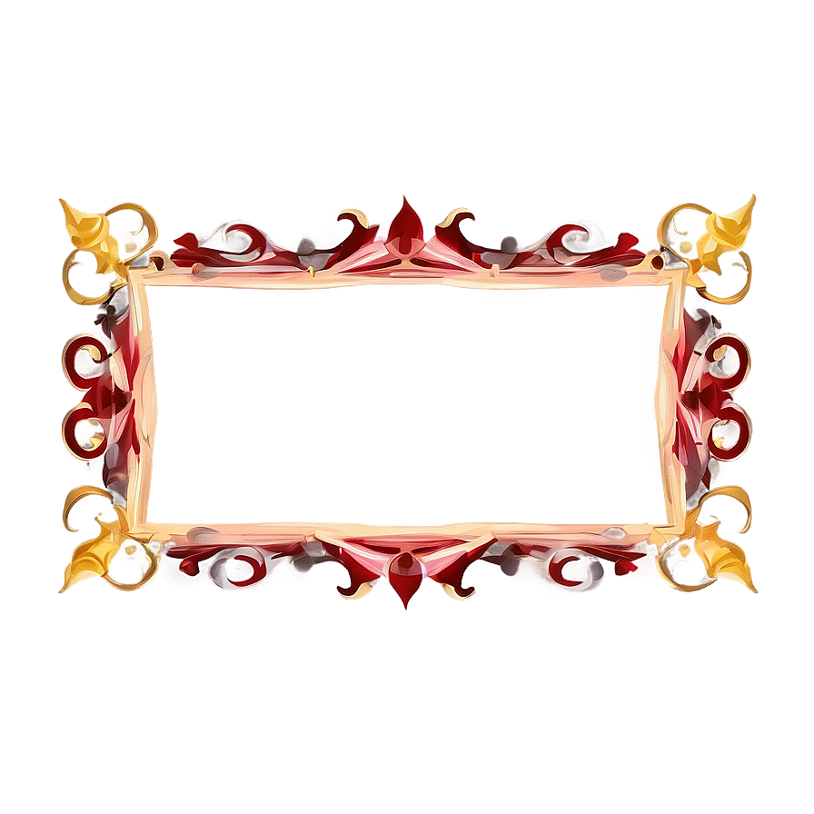 Cartoon Frame Border Png Cln67