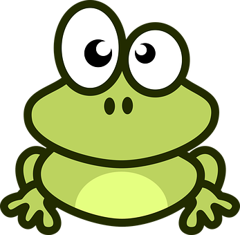 Cartoon Frog Graphic