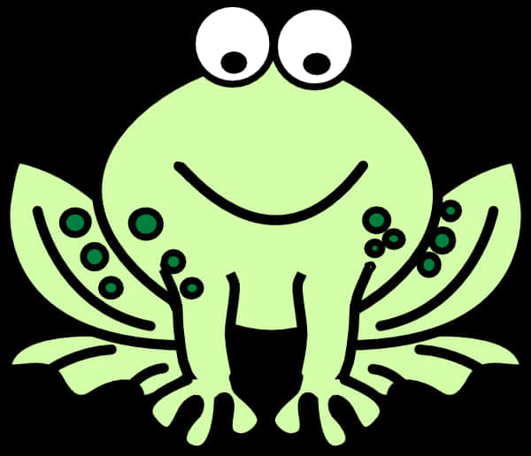 Cartoon Frog Illustration