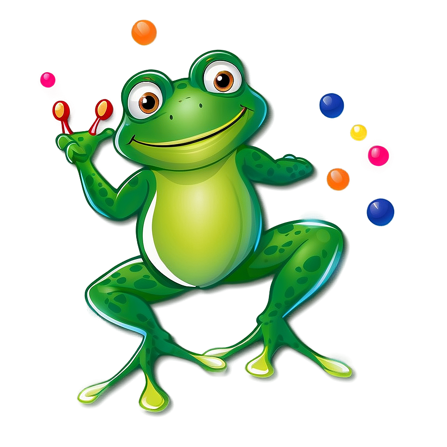 Cartoon Frog Jumping Png Bjy