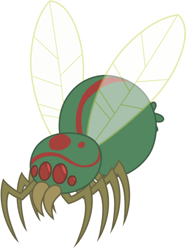 Cartoon Fruit Fly Illustration