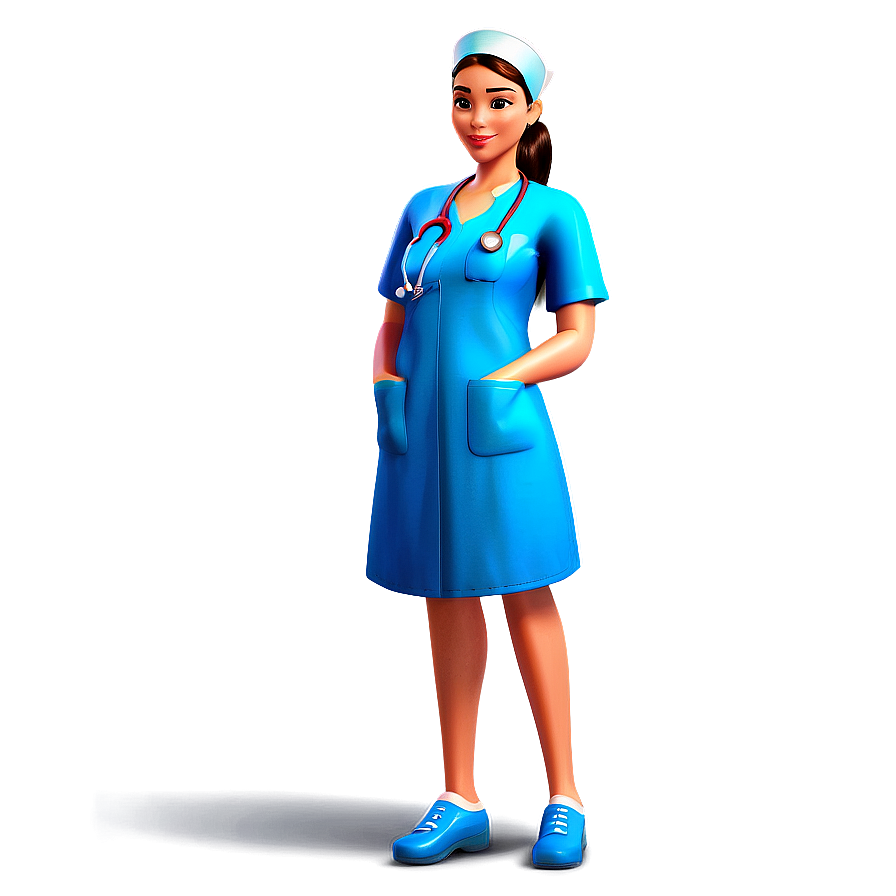 Cartoon Future Nurse Character Png Fbc