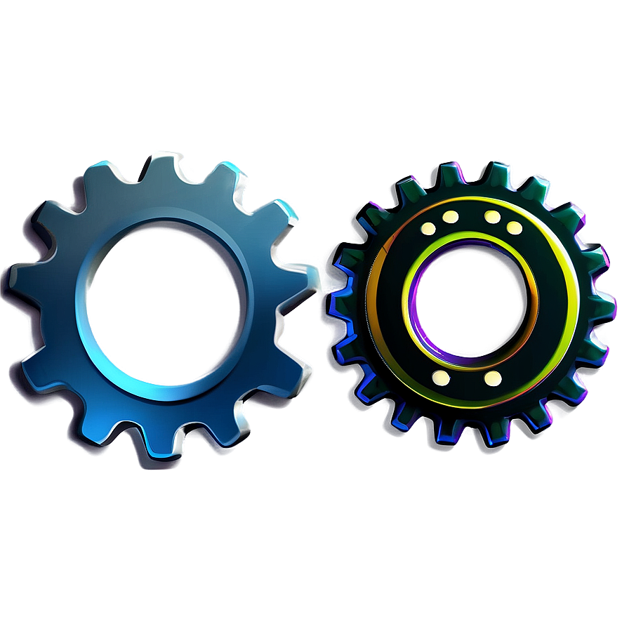 Cartoon Gear Icon Png Brq25