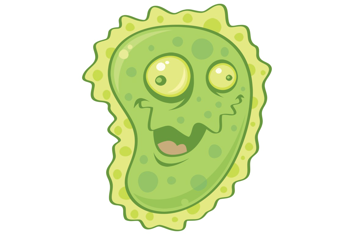 Cartoon Germ Character