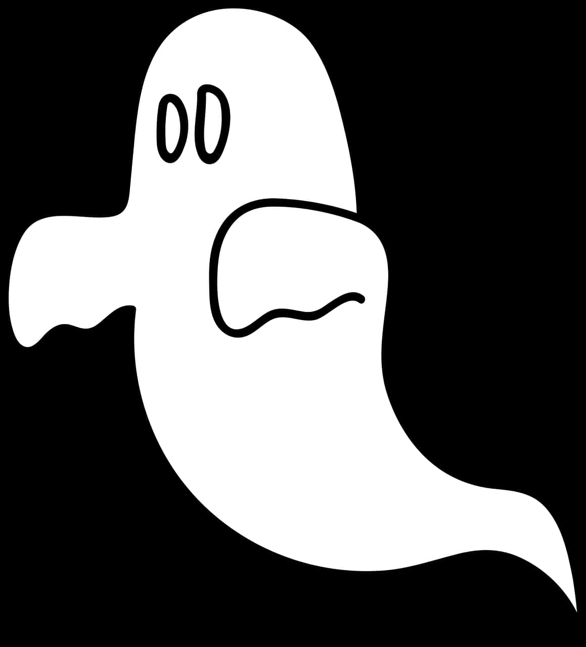 Cartoon Ghost Graphic