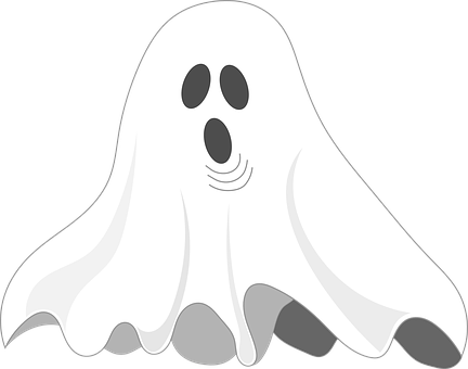 Cartoon Ghost Illustration