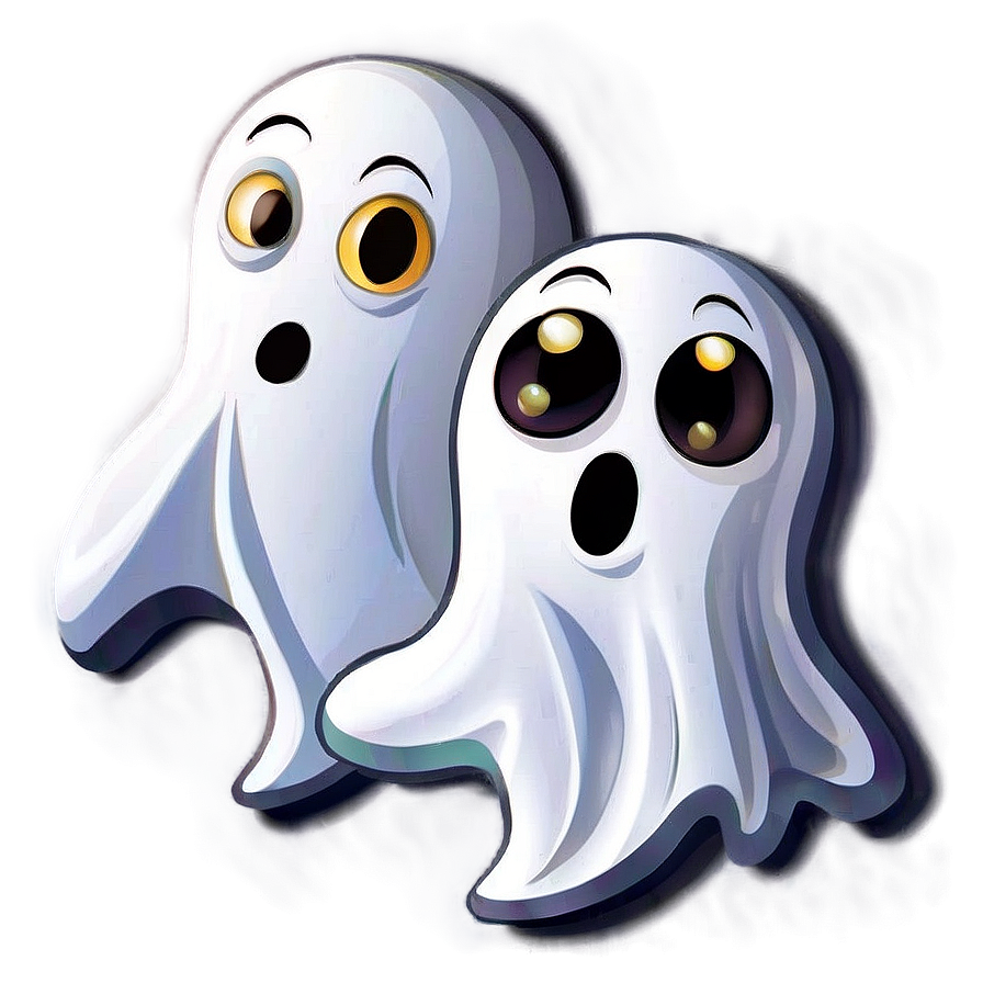 Cartoon Ghosts Png Hsu84