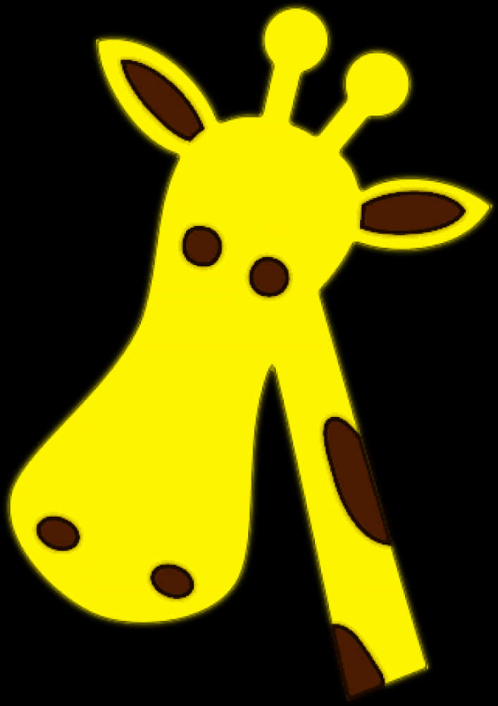 Cartoon Giraffe Graphic