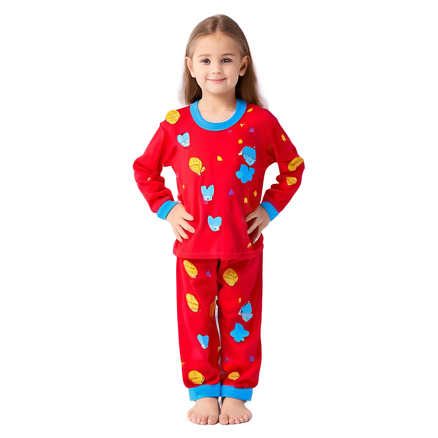 Cartoon Girl In Pajamas Png 69