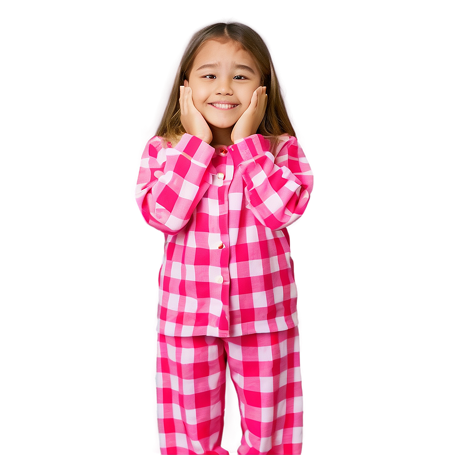 Cartoon Girl In Pajamas Png Twm46