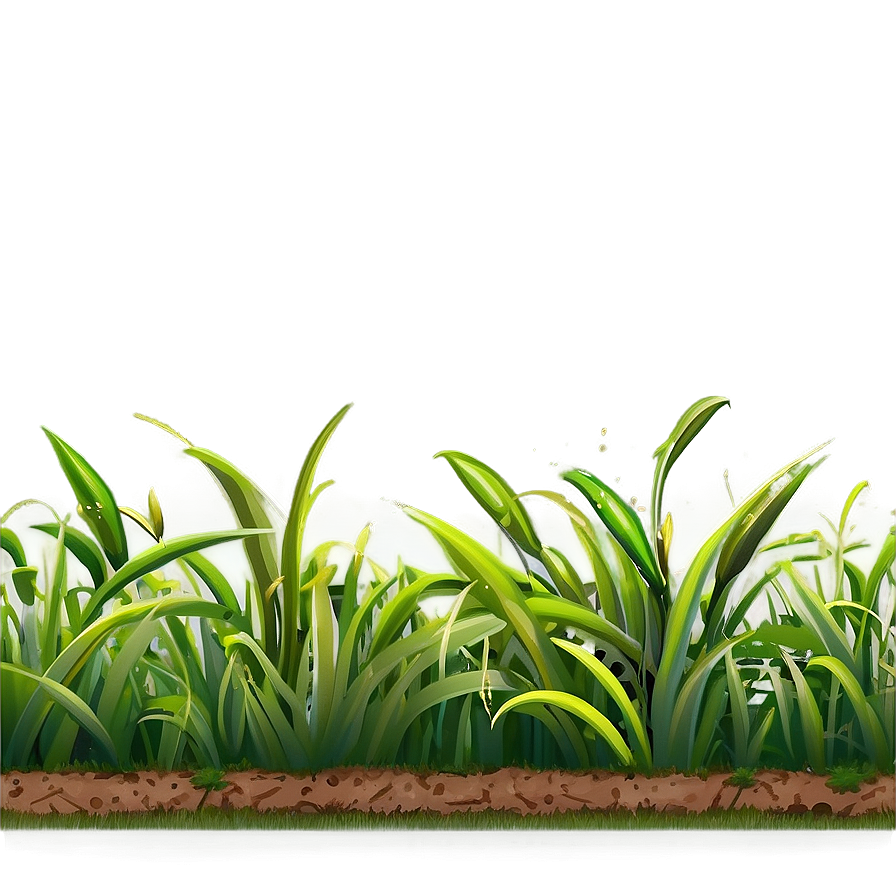 Cartoon Grass Border Png 30