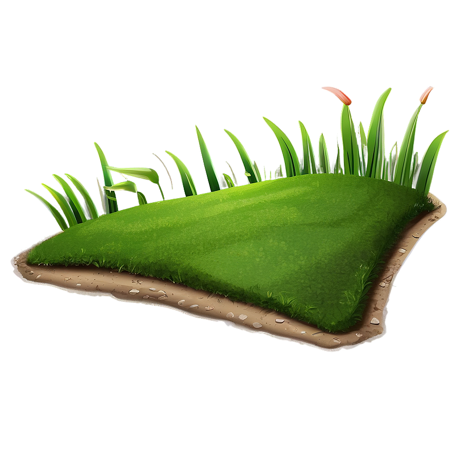 Cartoon Grass Hill Png Ree