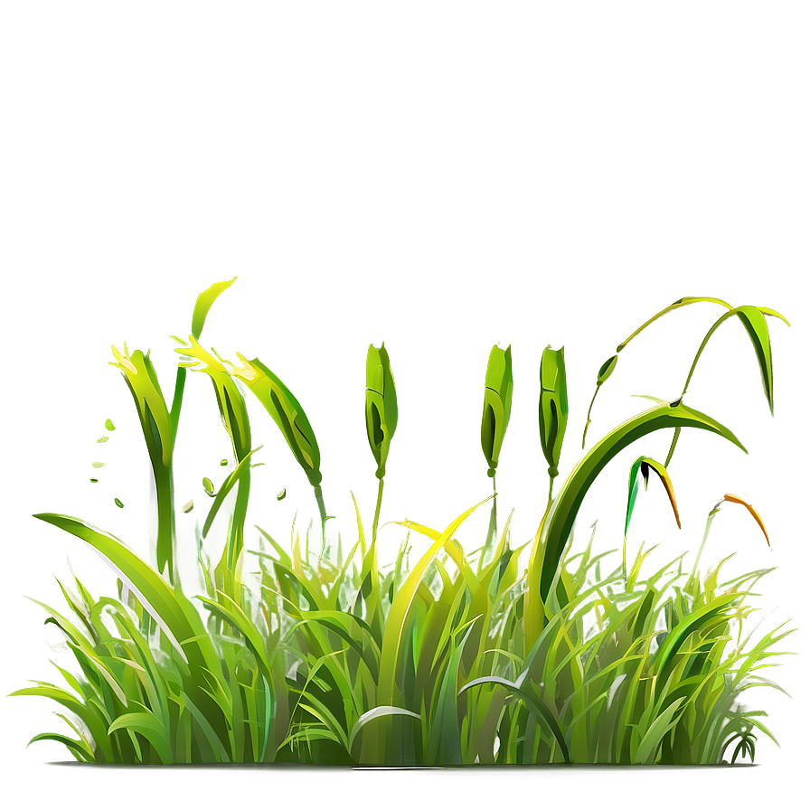 Cartoon Grass Side View Png 06122024