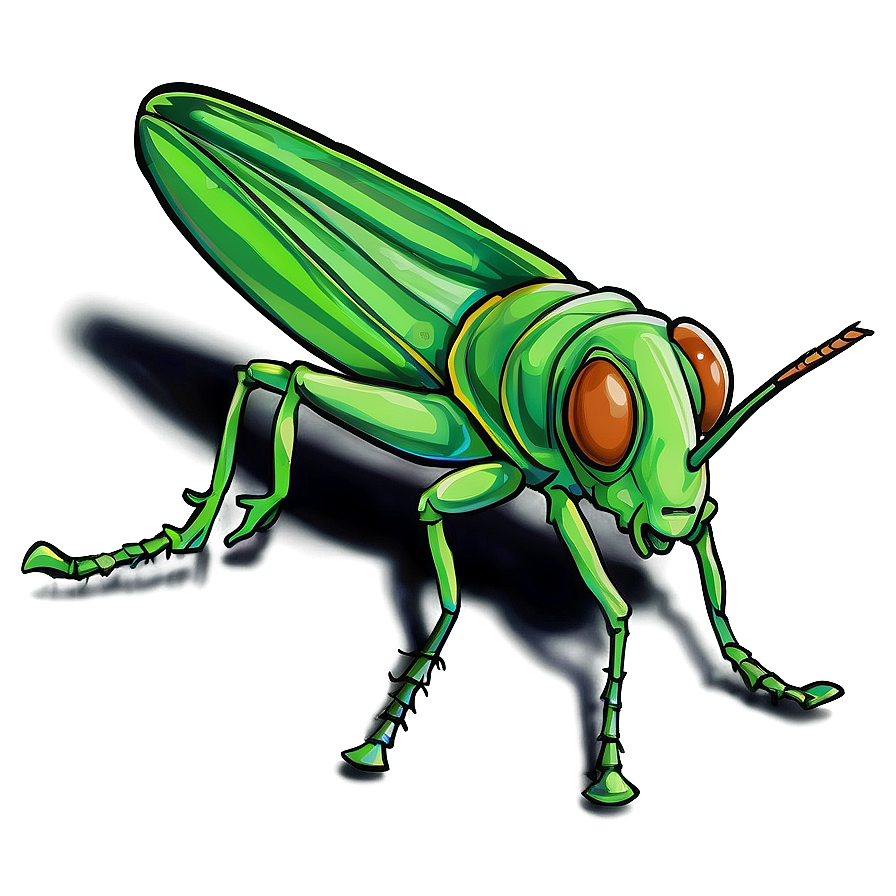 Cartoon Grasshopper Png 96