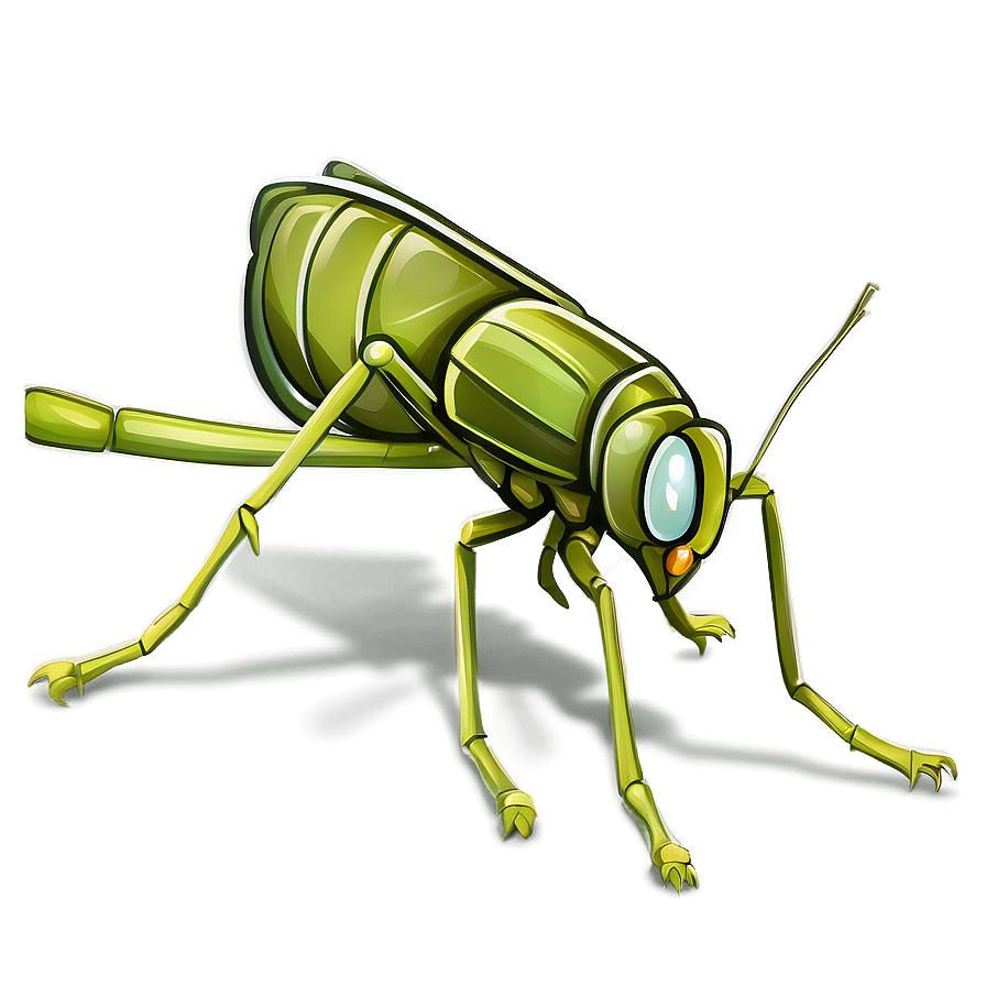 Cartoon Grasshopper Png Mmh75