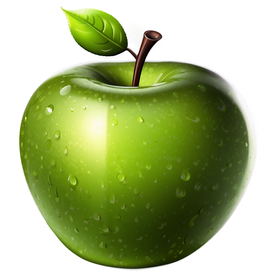 Cartoon Green Apple Png 66