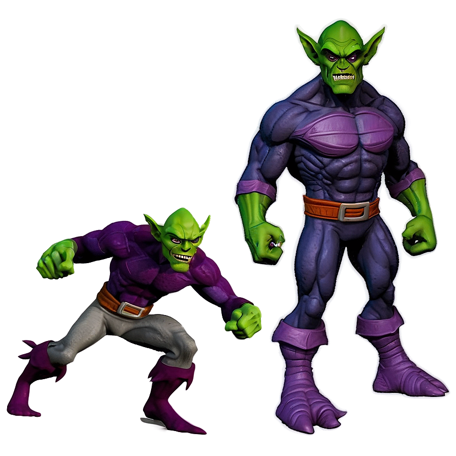 Cartoon Green Goblin Png Qdg