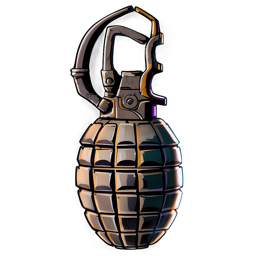 Cartoon Grenade Png Njf57