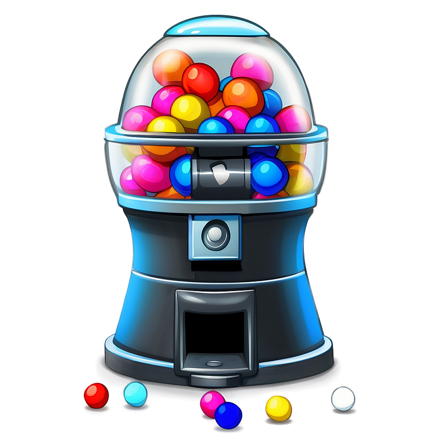 Cartoon Gumball Machine Png 06292024