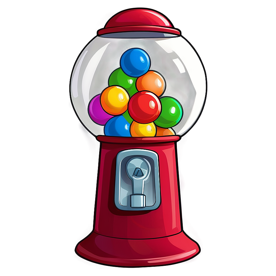 Cartoon Gumball Machine Png Gtp