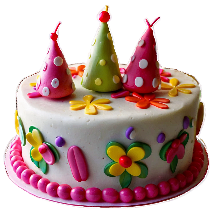 Cartoon Happy Birthday Cake Topper Png Siq