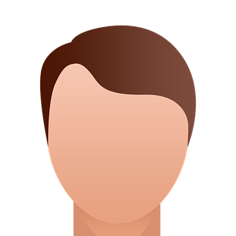 Cartoon Head Profile Icon