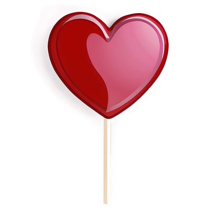 Cartoon Heart Lollipop Png Agm31