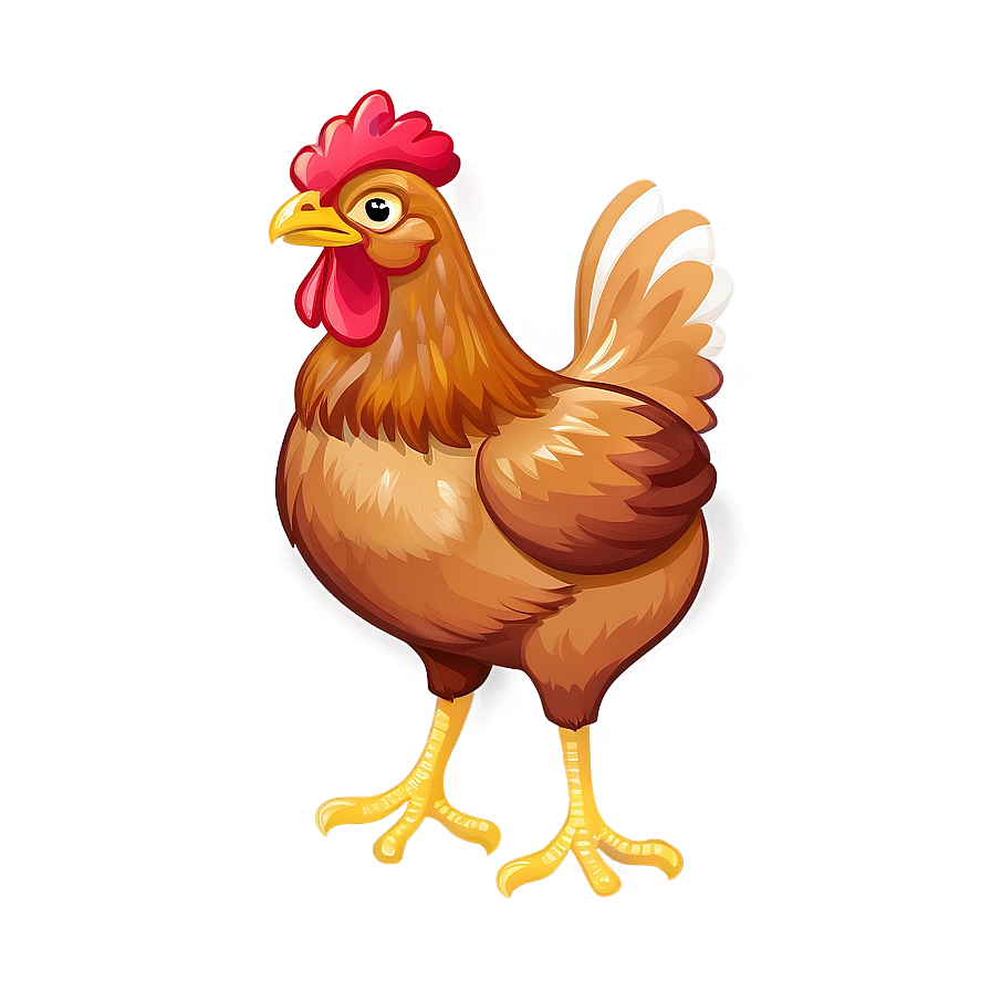 Cartoon Hen Png Qxx