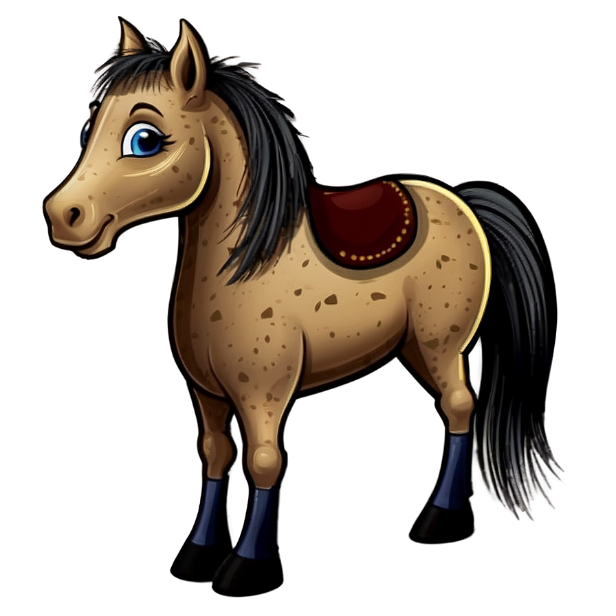 Cartoon Horse For Kids Png Cpe