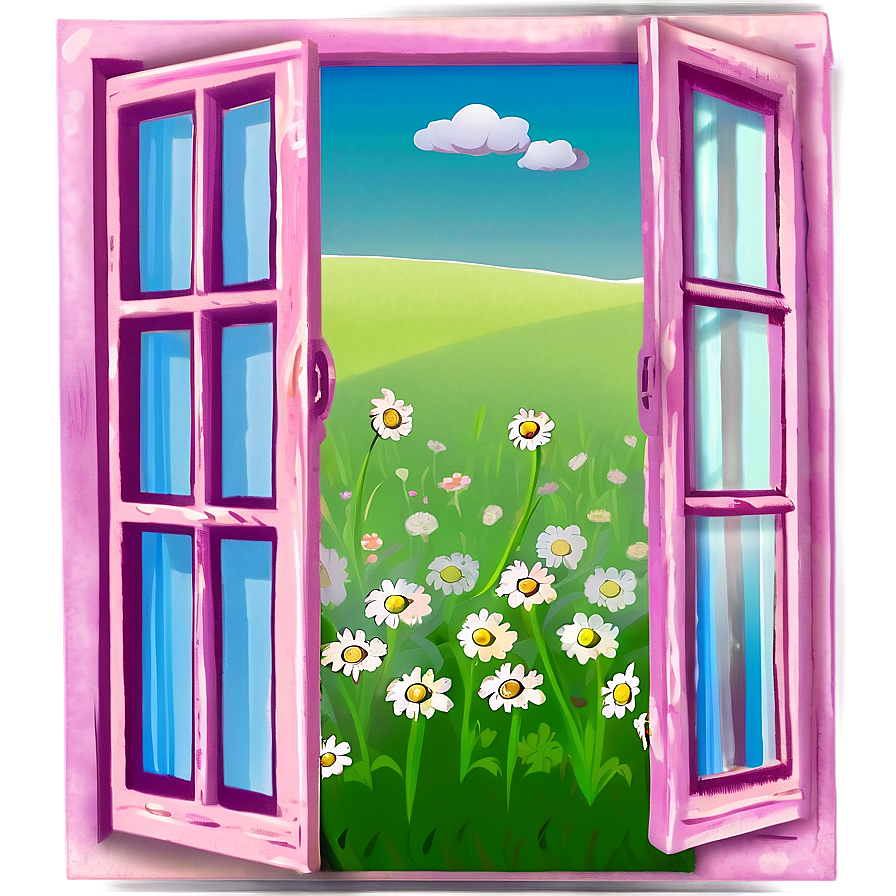 Cartoon House Windows Png 8