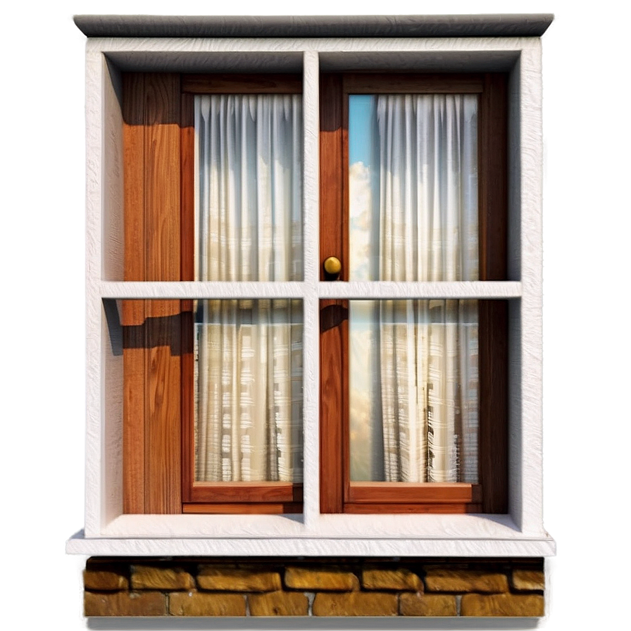 Cartoon House Windows Png 80